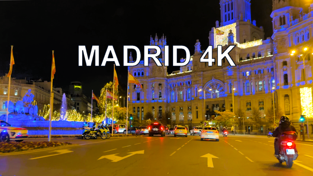 Madrid Navidad Coche 3 drive driving